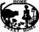 Marshall Bulle - Home Sweet Home with cat